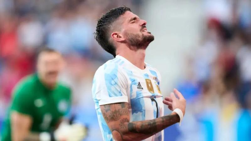 Rodrigo De Paul fue muy criticado tras la caída de Argentina ante Arabia Saudita en el Mundial Catar 2022