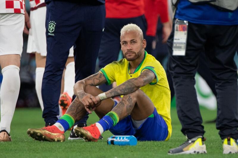 Neymar Destrozado Tras La Eliminación Del Mundial Catar 2022