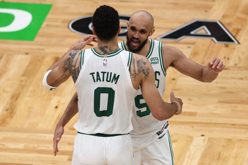 Boston Celtics está a un paso de sellar su paso a la gran final de la NBA - Créditos: AFP