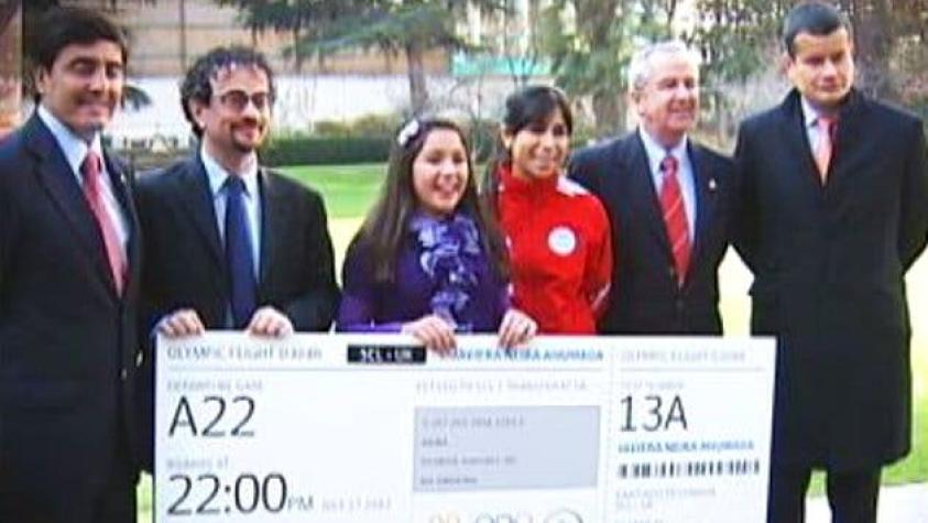 "Mini reportera" chilena irá a los Juegos Olímpicos