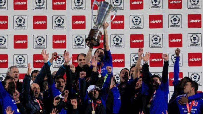Universidad de Chile es campeón del fútbol chileno
