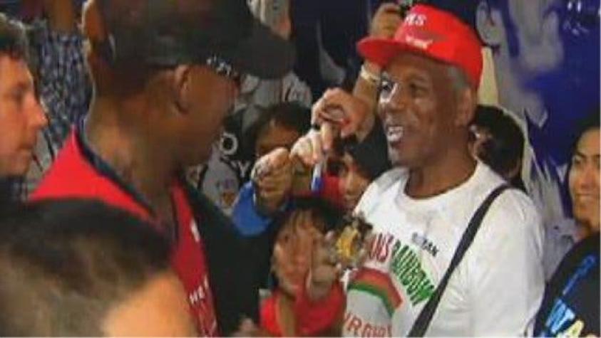 Dennis Rodman se reencontró con su padre