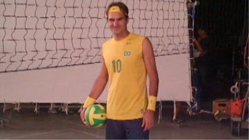 Roger Federer sorprendió en Facebook