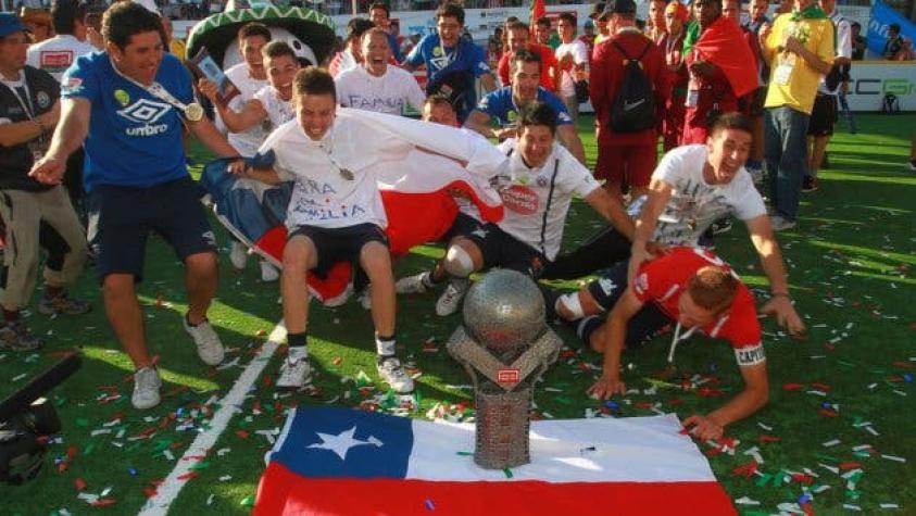 Chile campeón mundial del Fútbol Calle