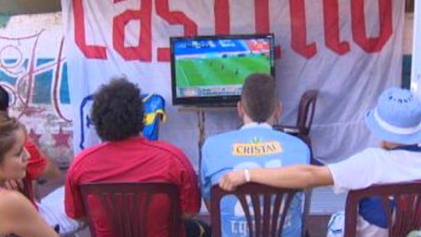 Familia de Nicolás Castillo sufrió con partido de la Sub 20