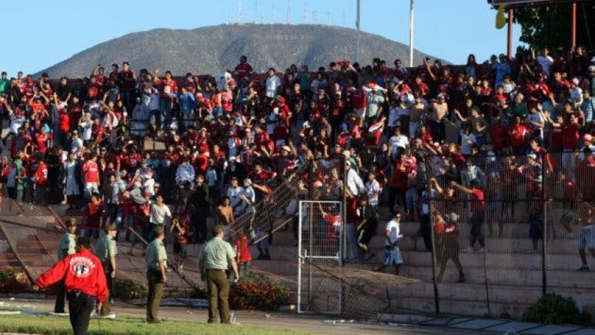 Clásico de Coquimbo terminó con desmanes