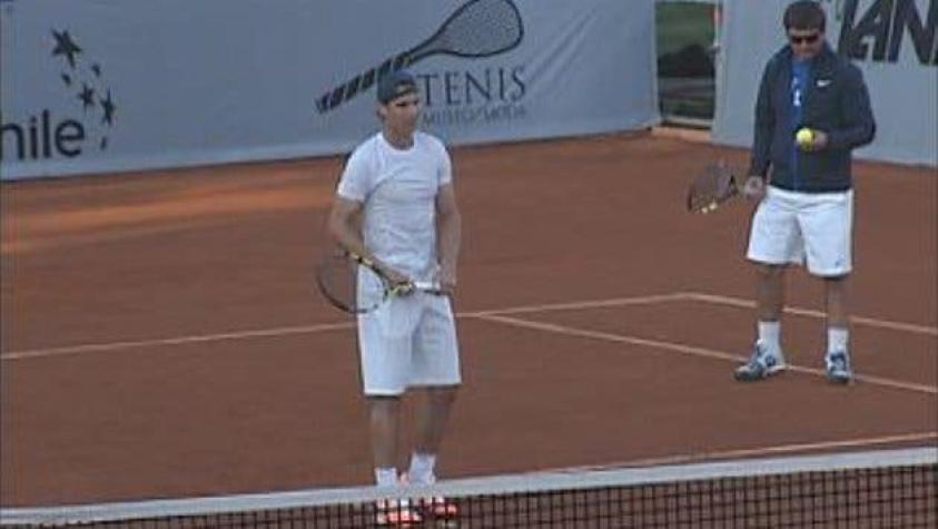 Rafael Nadal llegó a Brasil