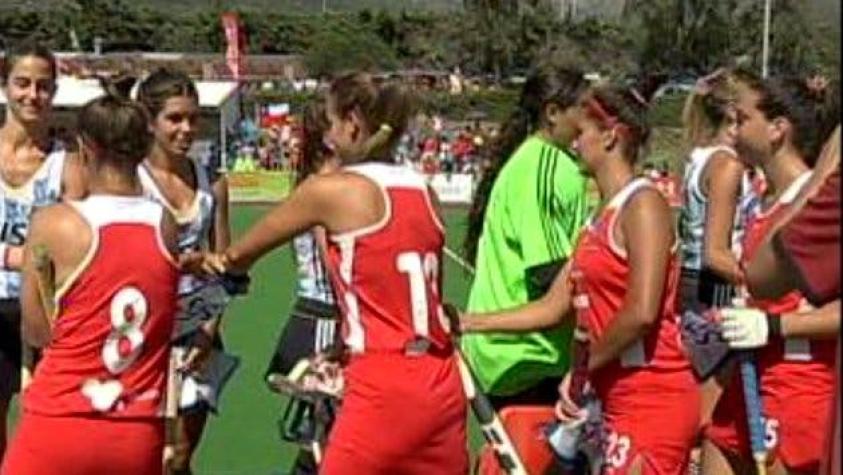 Chile perdió ante Argentina en Hockey césped