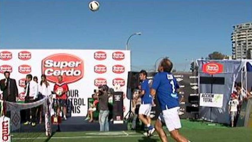 Viña del Mar disfrutó del Tour Fútbol Tenis 2013