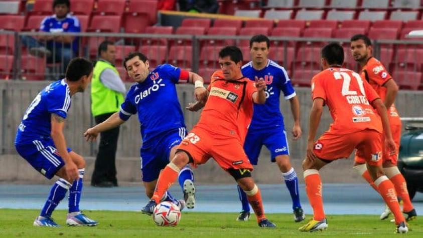 Universidad de Chile y Cobreloa empataron en el Nacional