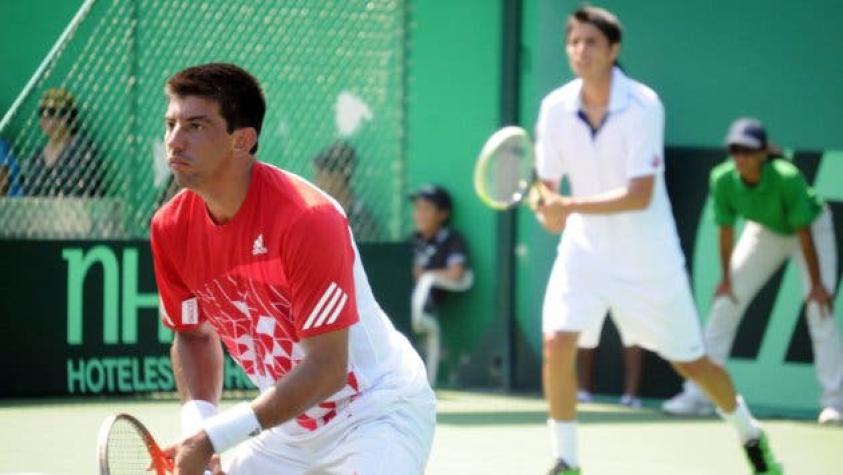 Chile consigue segundo punto al ganar dobles en Copa Davis