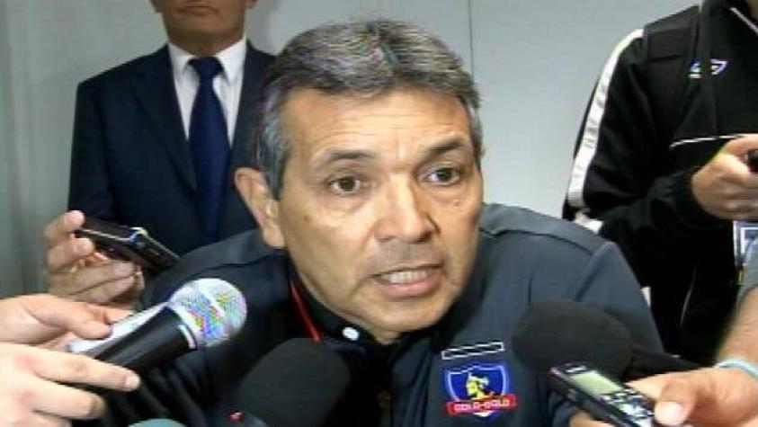 Gustavo Benítez pidió paciencia tras empate de Colo Colo