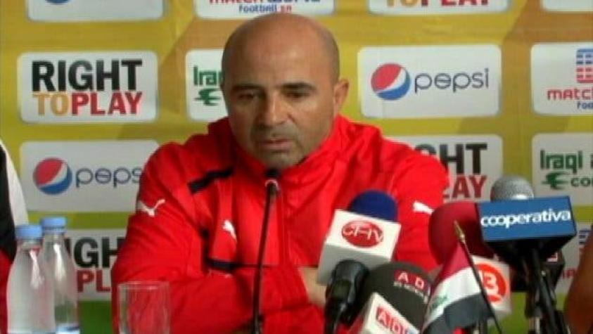 Jorge Sampaoli evitó referirse a nómina de Suazo en la "Roja"