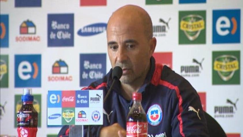 Sampaoli se refierió a vuelta de Valdivia y situación de Rojas