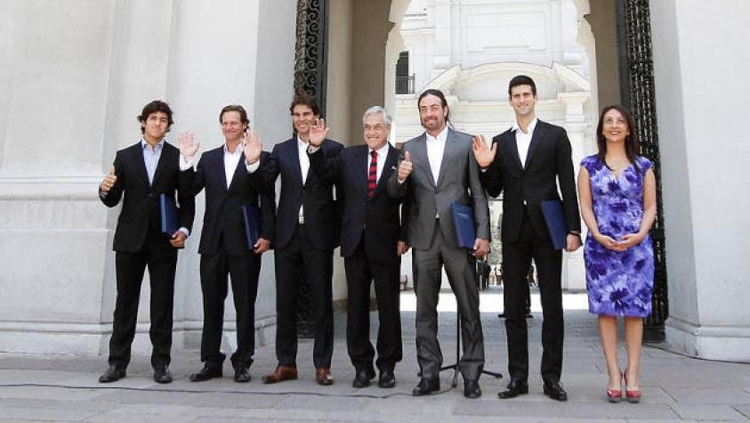Así fue el encuentro de Presidente con los principales tenistas del mundo