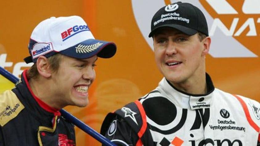 Sebastian Vettel aseguró estar en "shock" por accidente de Schumacher
