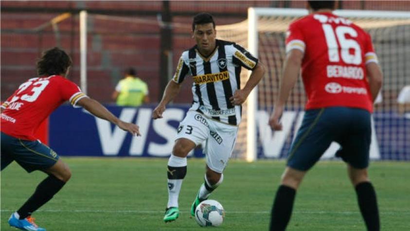 Unión Española lamenta empate en minutos finales ante Botafogo