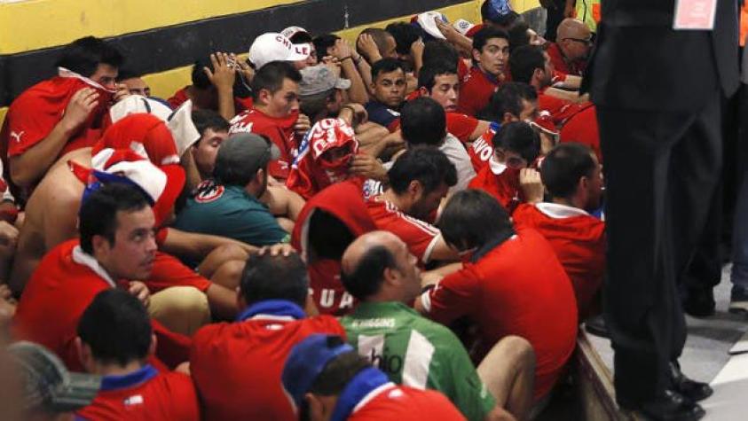 ANFP impedirá ingreso a estadios chilenos a hinchas que causaron desórdenes en Brasil