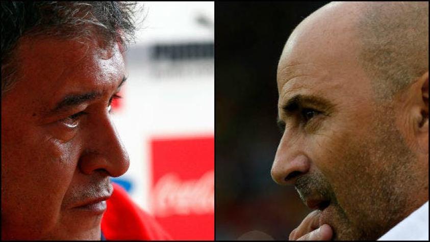 El historial de polémicas entre Claudio Borghi y Jorge Sampaoli