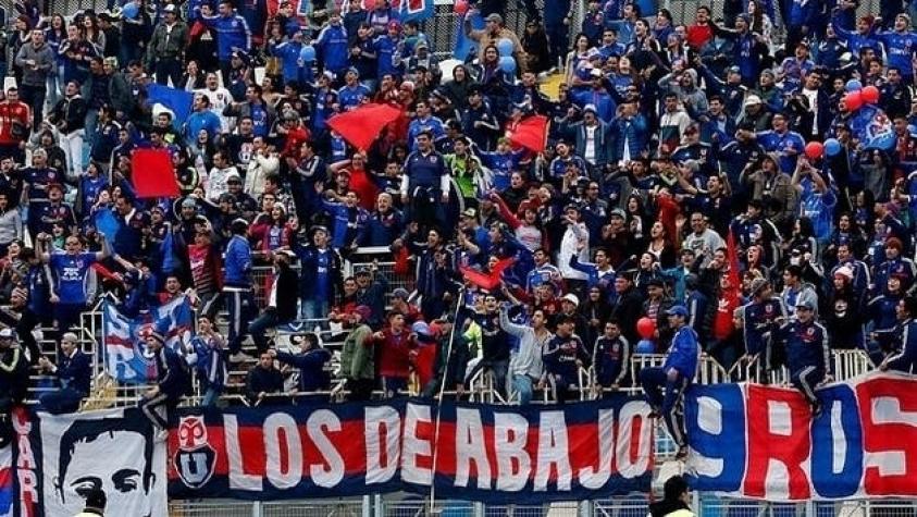 Barra de la "U" se hizo presente en celebración de San Lorenzo