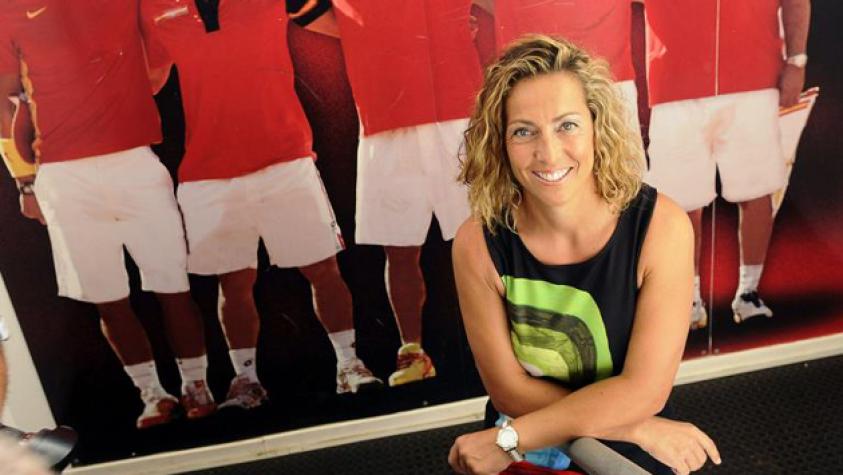 Revuelo en España por mujer a cargo del equipo masculino de Copa Davis