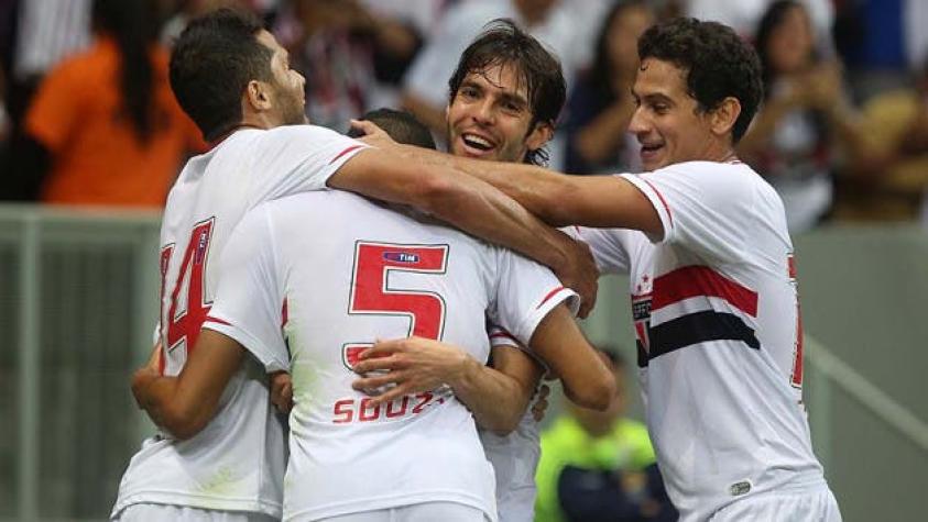 Sao Paulo recibirá a Huachipato sin Kaká ni Paulo Henrique Ganso