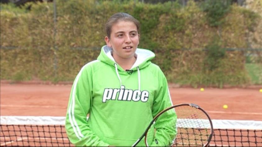 Joven promesa del tenis chileno busca financiamiento para seguir compitiendo