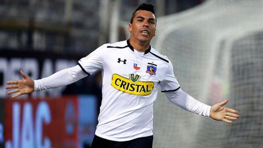 Médico de Colo Colo aseguró que Esteban Paredes está en condiciones de jugar