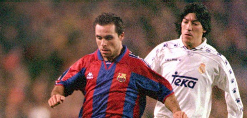 Gol de Zamorano entre los mejores de Real Madrid frente a FC Barcelona en el Bernabéu