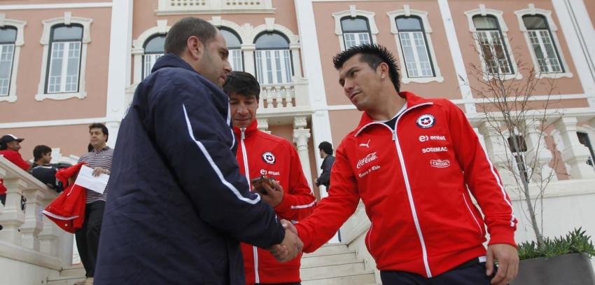Gary Medel felicita a Sergio Jadue por reelección en la ANFP