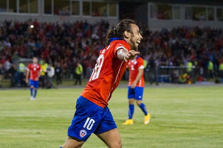 Uno a uno: Chile volvió a brillar de la mano de un inspirado Jorge Valdivia