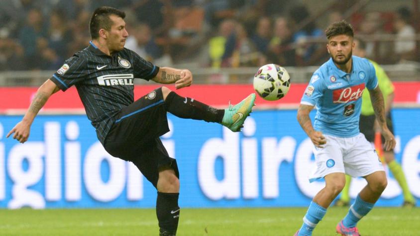 Inter de Gary Medel cae ante el AS Roma y se aleja de la lucha por el título