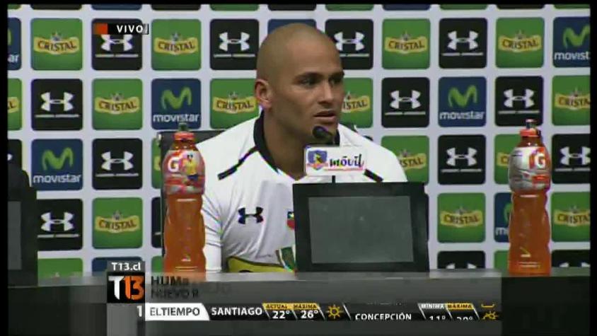 [EN VIVO] "Chupete" Suazo es presentado en Colo-Colo como refuerzo para el 2015