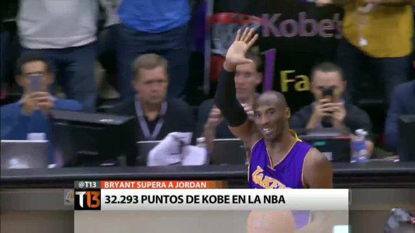 [T13] La lucha de Kobe Bryant para ser el tercer anotador histórico de la NBA