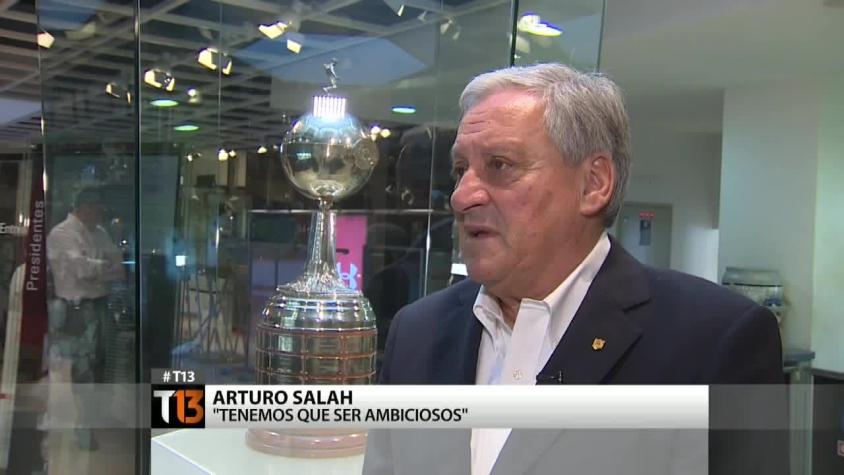 [T13] Arturo Salah: "Colo Colo es el mejor equipo del año"