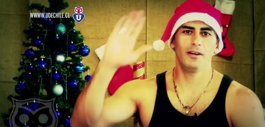 [Video] Johnny Herrera envía saludo navideño a hinchas de la U