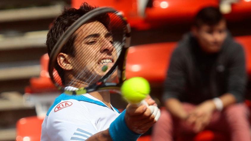 Christian Garín queda eliminado en semifinales del Futuro Chile 12