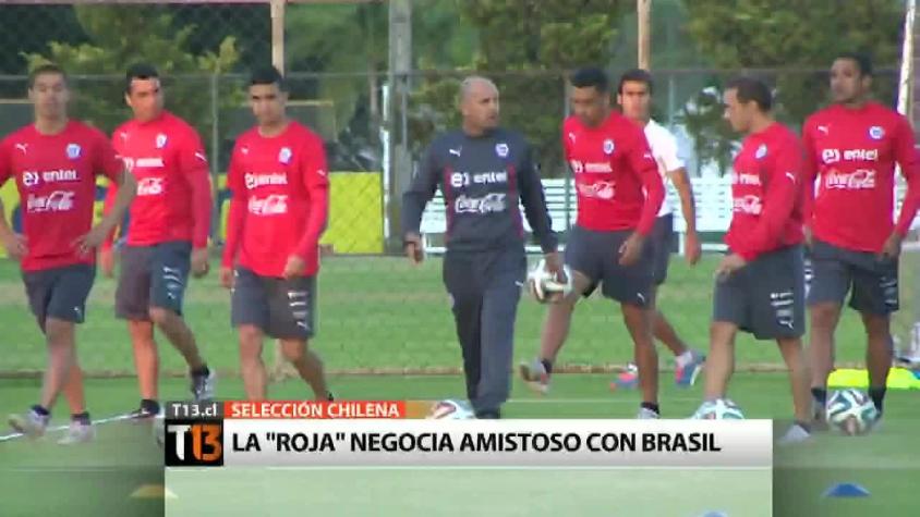 [T13] ANFP negocia la realización de un amistoso ante la selección de Brasil