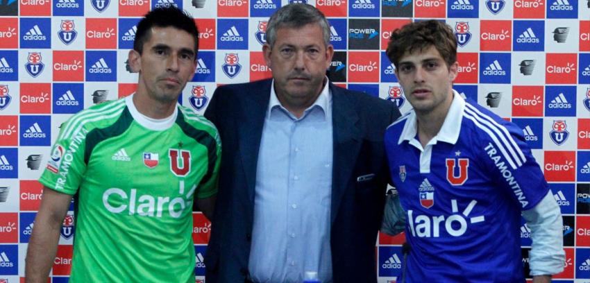 Universidad de Chile le da la bienvenida oficial a sus dos nuevos refuerzos