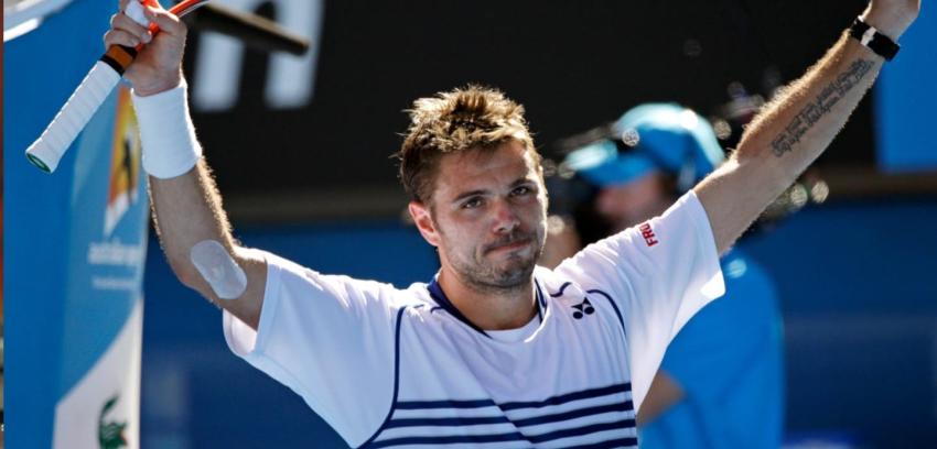 Abierto de Australia: Wawrinka pasa a cuartos de final tras derrotar a García López