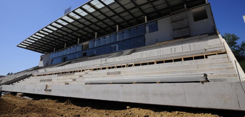 Así luce la cancha del estadio Sausalito