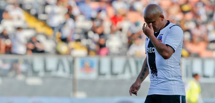 Humberto Suazo arriesga perderse el clásico ante Universidad de Chile