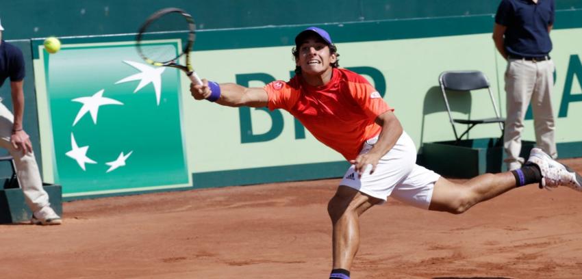 Garín asume que no se sintió cómodo jugando en Copa Davis
