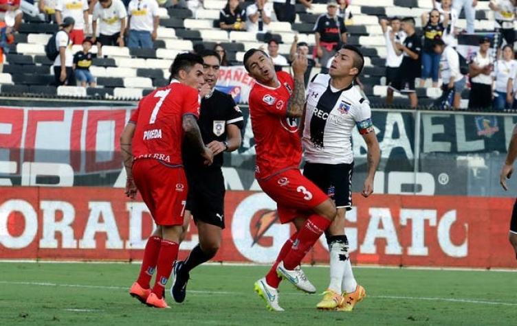 Gonzalo Fierro es el jugador con más tarjetas en Colo Colo