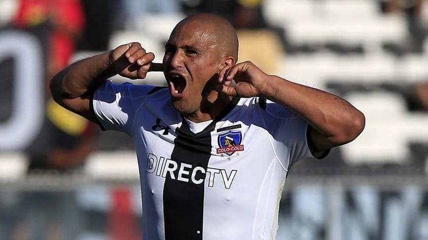 Los agradecimientos de Suazo a la hinchada de Colo Colo tras su lesión