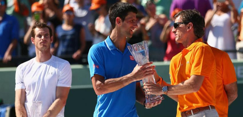 Djokovic vence a Murray y gana su quinto Masters 1000 de Miami