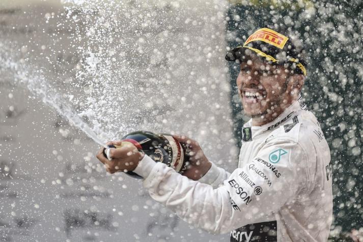Lewis Hamilton ganó el Gran Premio de China