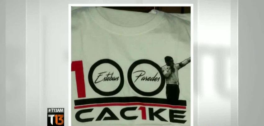 La camiseta con la que Esteban Paredes celebraría sus 100 goles por Colo Colo