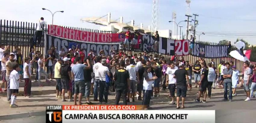 Asamblea de CSD Colo Colo dirimirá eliminación de Augusto Pinochet de los registros del club