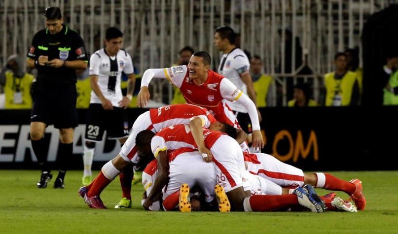 Colo Colo cae por goleada ante Santa Fe y deberá buscar la clasificación en Brasil